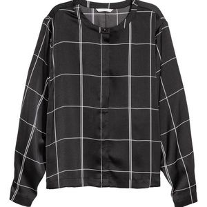 H&M wide-sleeve blouse